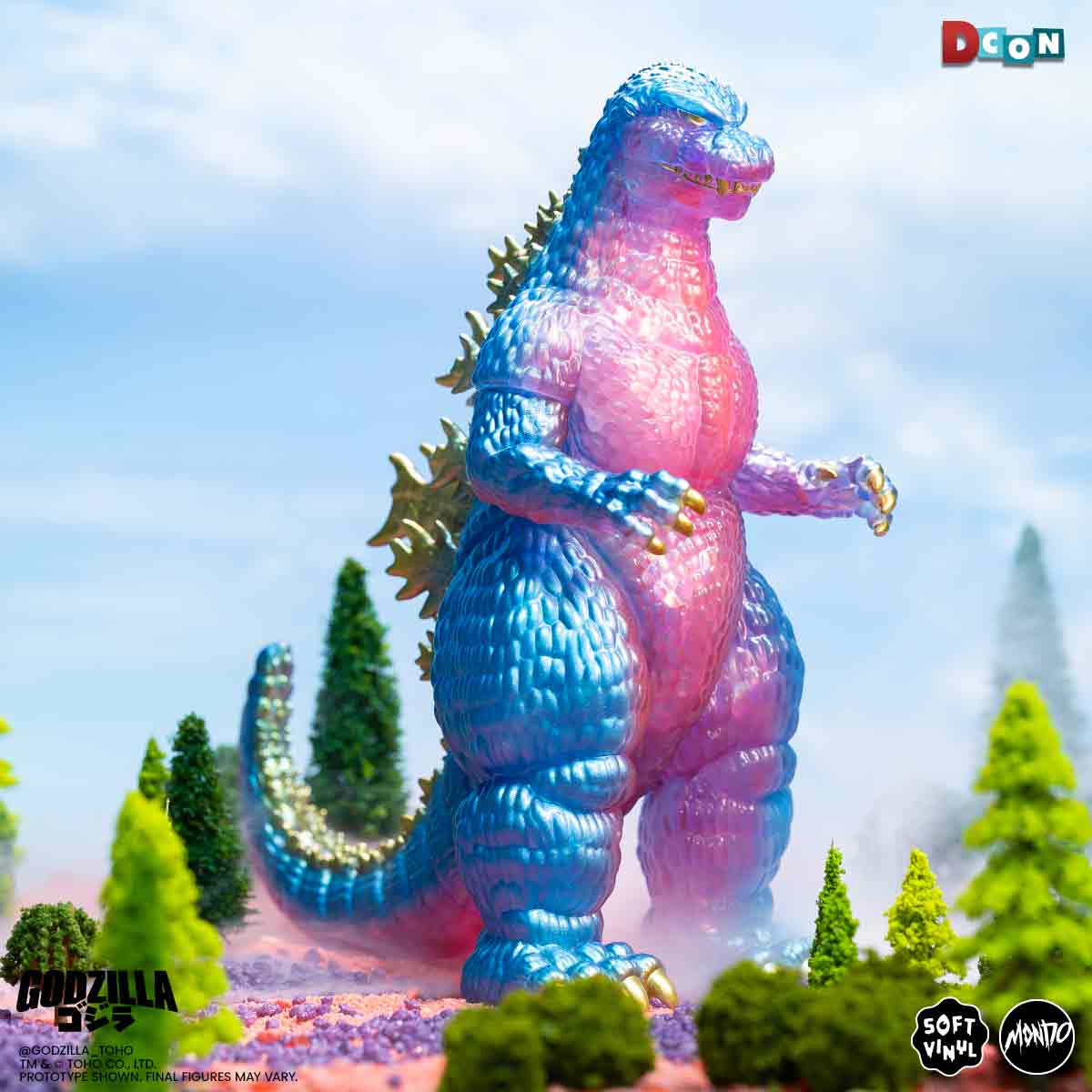 Codzilla 84 Godzilla 84 Soft Vinyl - Nightshade Pink Variant – Mondo