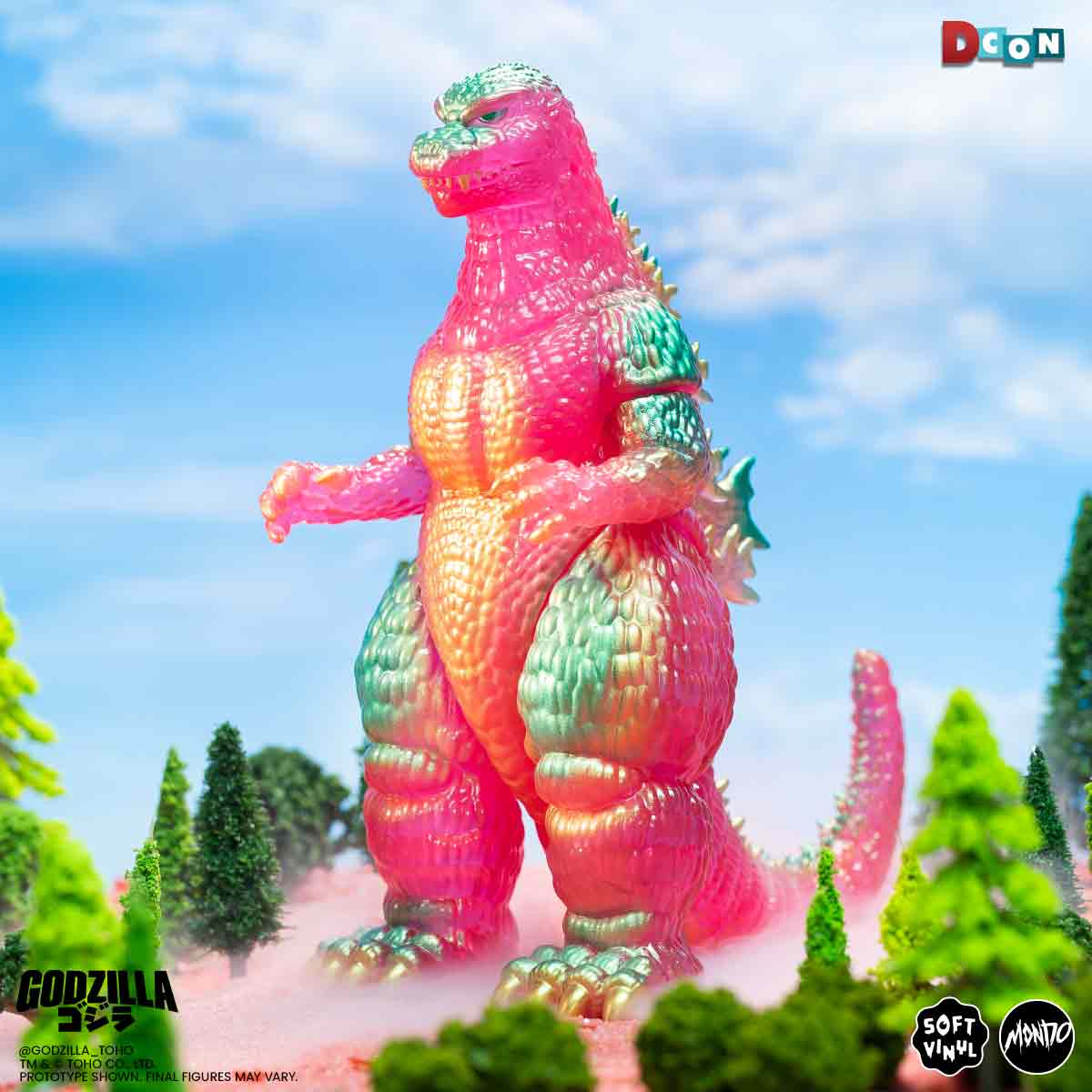 Godzilla 84 Soft Vinyl - Rosé Variant – Mondo