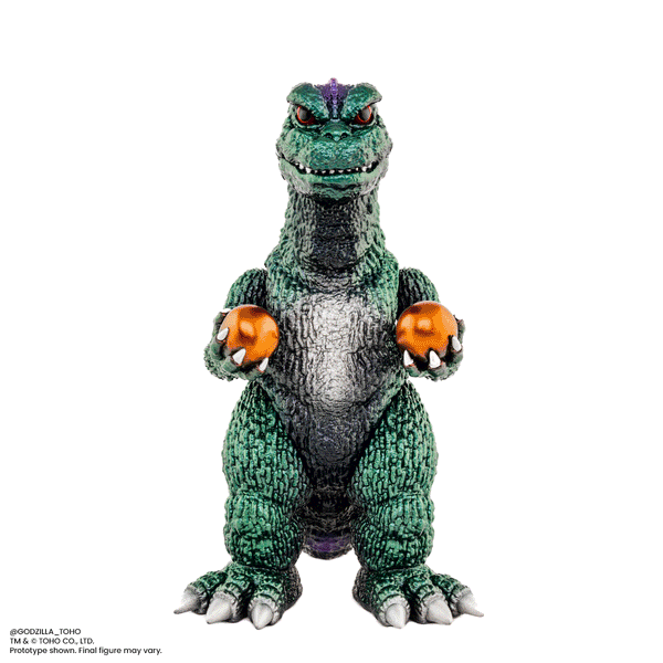 Godzilla and Hedorah Soft Vinyl Figure Set - Oil Slick Variant