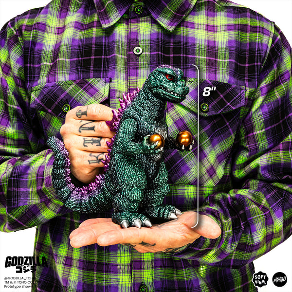 Godzilla and Hedorah Soft Vinyl Figure Set - Oil Slick Variant