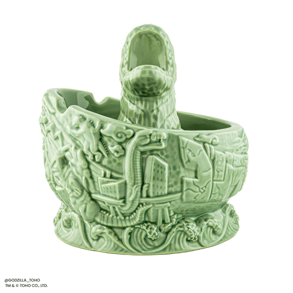 Godzilla Destroy All Monsters Tiki Bowl - Kilaak Outpost Variant