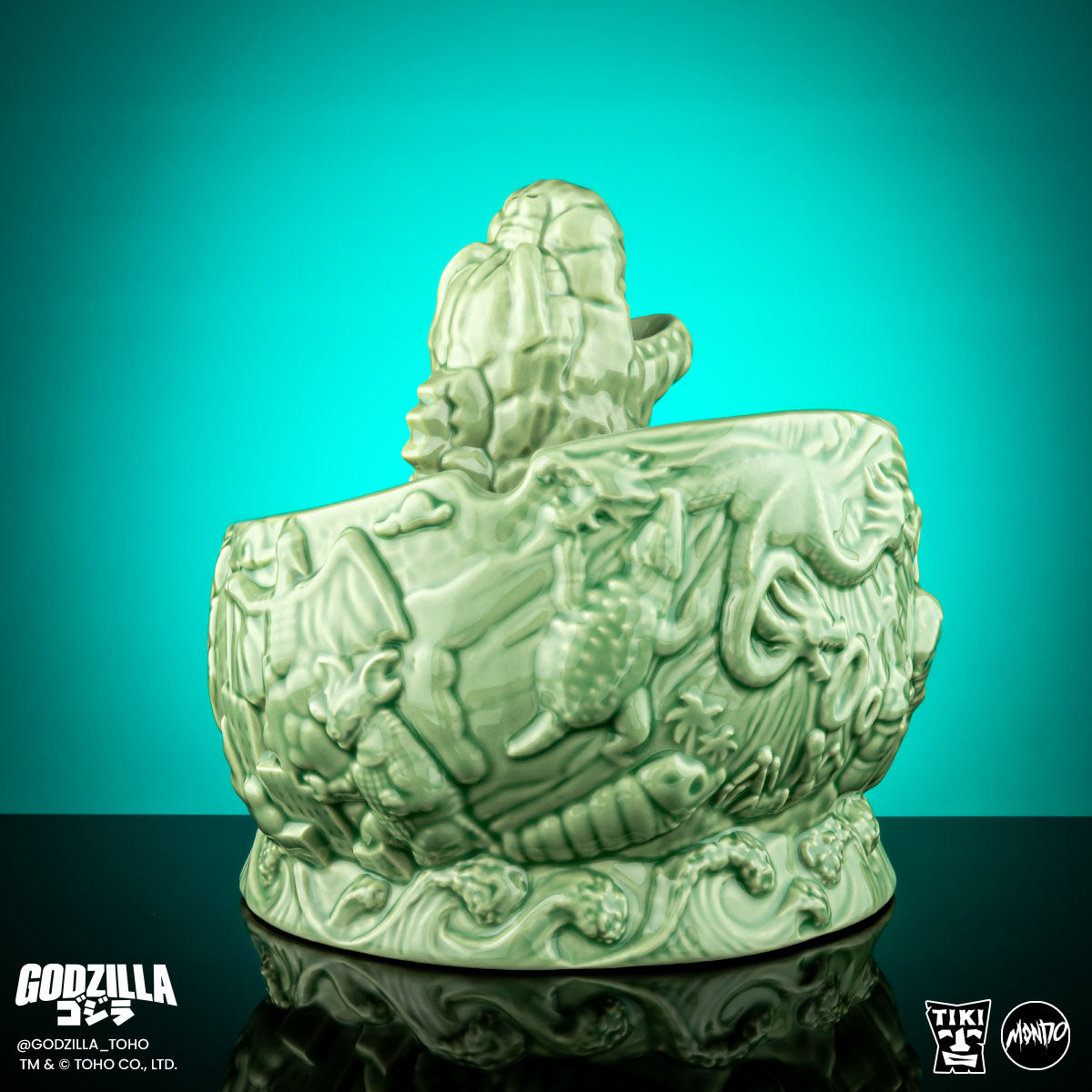 Outpost Godzilla Godzilla Destroy All Monsters Tiki Bowl - Kilaak Outpost Variant – Mondo