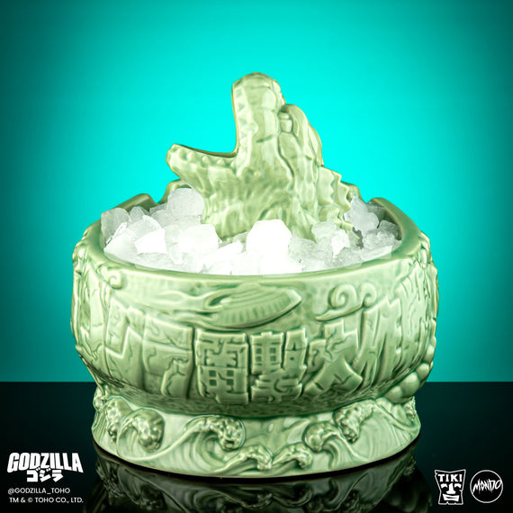 Godzilla Destroy All Monsters Tiki Bowl - Kilaak Outpost Variant