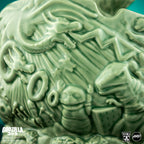Godzilla Destroy All Monsters Tiki Bowl - Kilaak Outpost Variant