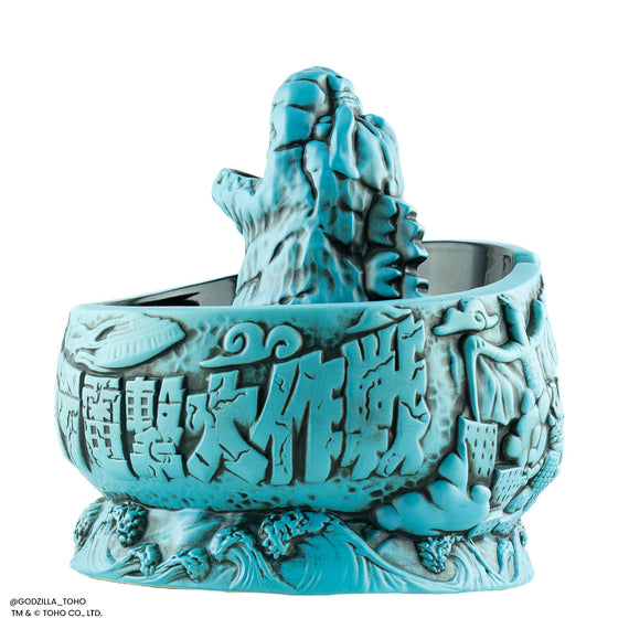 godzilla destroy all monsters Godzilla Destroy All Monsters Tiki Bowl