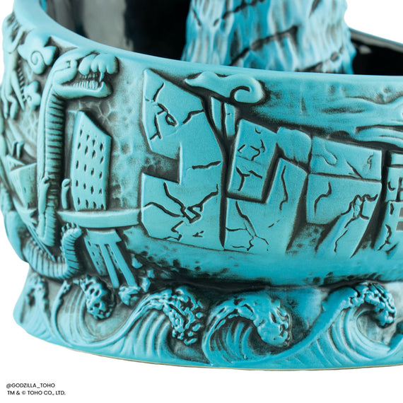 Godzilla Destroy All Monsters Tiki Bowl - Heat Ray Variant