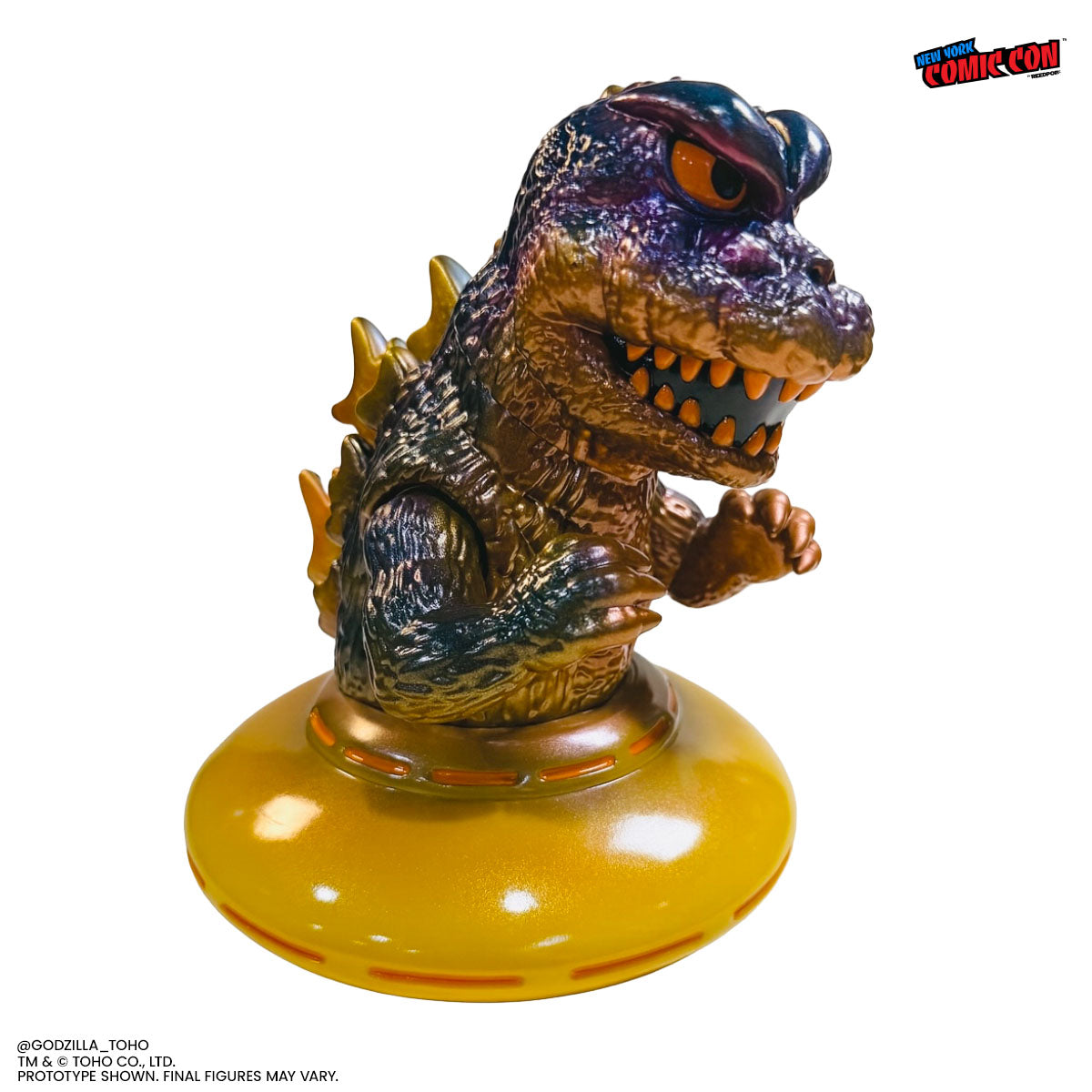 Godzilla UFO - Vinyl Designer Figure by Octeel - Attack Peter