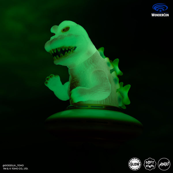 Godzilla UFO - Vinyl Designer Figure by Octeel - Cherry Blossom Variant
