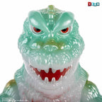 Godzilla UFO - Vinyl Designer Figure by Octeel - Glow-in-the-Dark Green Variant