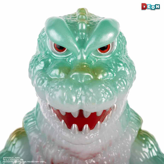 Godzilla UFO - Vinyl Designer Figure by Octeel - Glow-in-the-Dark Green Variant