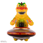 Godzilla UFO Soft Vinyl Figure - Vintage Variant