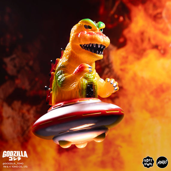 Godzilla UFO Soft Vinyl Figure - Vintage Variant