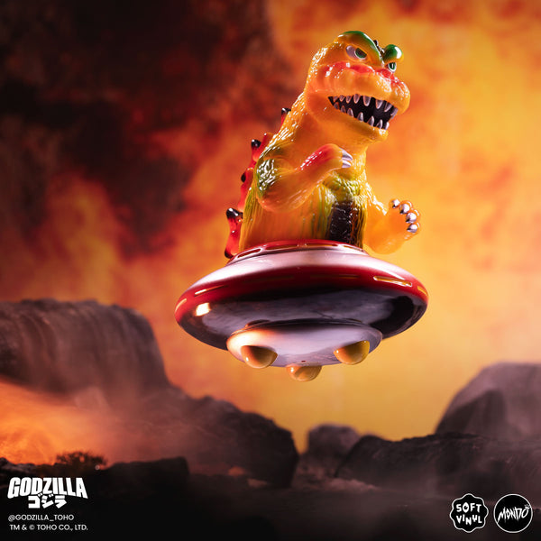 Godzilla UFO Soft Vinyl Figure - Vintage Variant