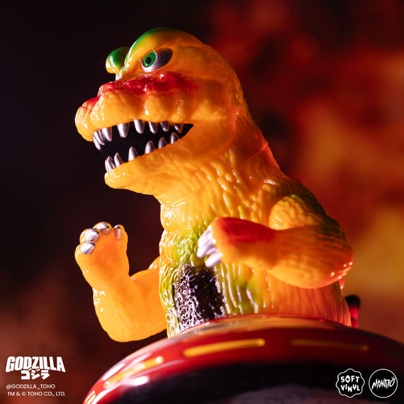Godzilla UFO Soft Vinyl Figure - Vintage Variant