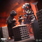 Godzilla and Hedorah Soft Vinyl Figure Set -  Godzilla vs The Smog Monster