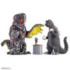 Godzilla and Hedorah Soft Vinyl Figure Set -  Godzilla vs The Smog Monster