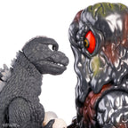 Godzilla and Hedorah Soft Vinyl Figure Set -  Godzilla vs The Smog Monster