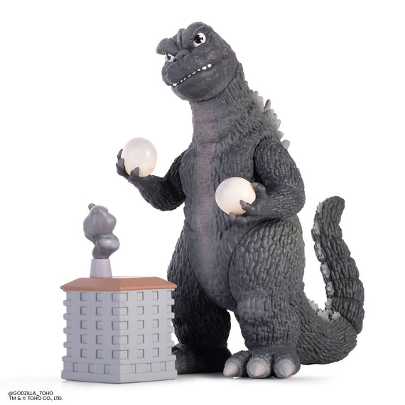 Godzilla and Hedorah Soft Vinyl Figure Set -  Godzilla vs The Smog Monster