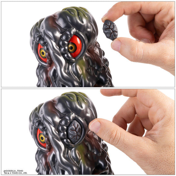 Godzilla and Hedorah Soft Vinyl Figure Set -  Godzilla vs The Smog Monster