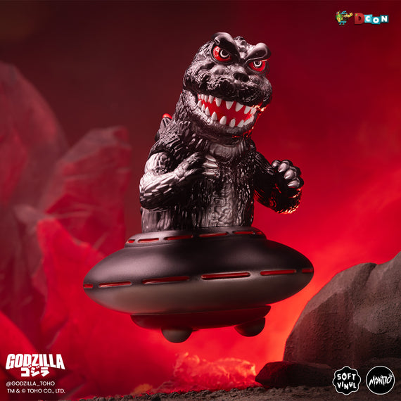 Godzilla UFO Soft Vinyl Figure - Xilien Black (Designer Con Exclusive)