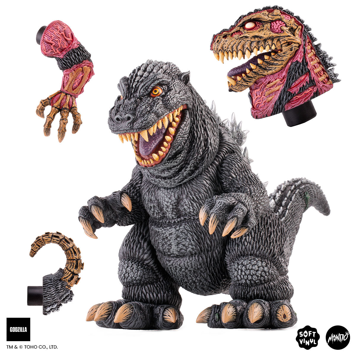 Godzilla vinyl shop figures