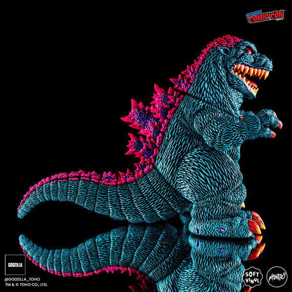 Godzilla - Designer Vinyl Figure by James Groman - Psychedelic Variant