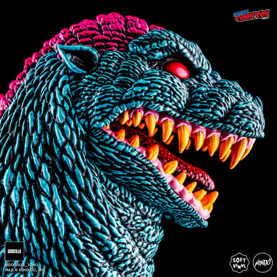 Godzilla - Designer Vinyl Figure by James Groman - Psychedelic Variant