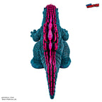 Godzilla - Designer Vinyl Figure by James Groman - Psychedelic Variant