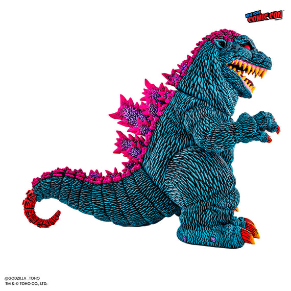 Godzilla - Designer Vinyl Figure by James Groman - Psychedelic Variant