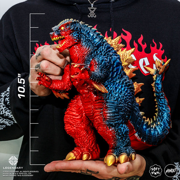 Godzilla x Kong: The New Empire - Godzilla Soft Vinyl - Retro Titan Variant