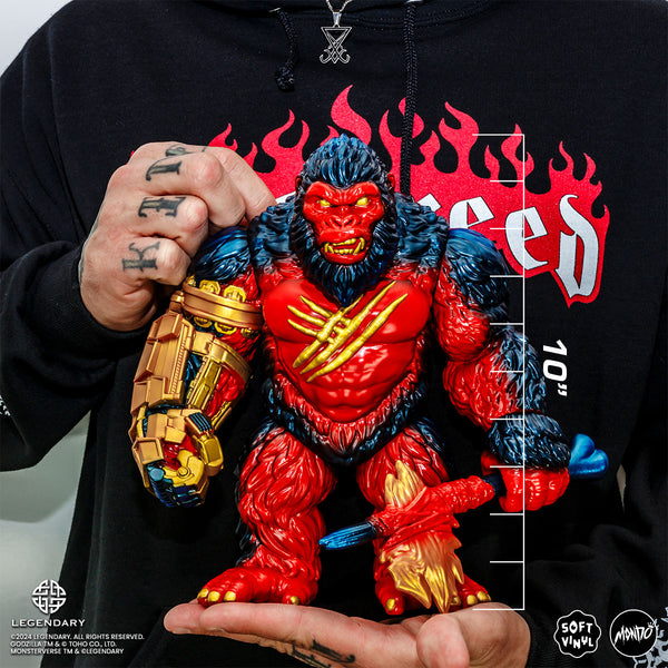 Godzilla x Kong: The New Empire - Kong Soft Vinyl Figure - Retro Titan Variant