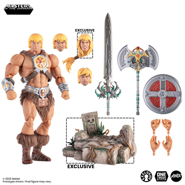 MOTU200X - He-Man 1/12 Scale Figure - Timed Edition