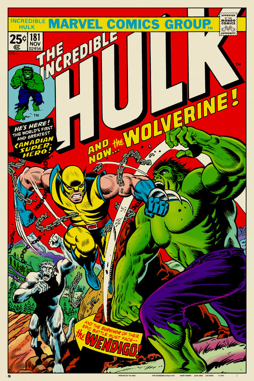 The Incredible Hulk #181 Poster