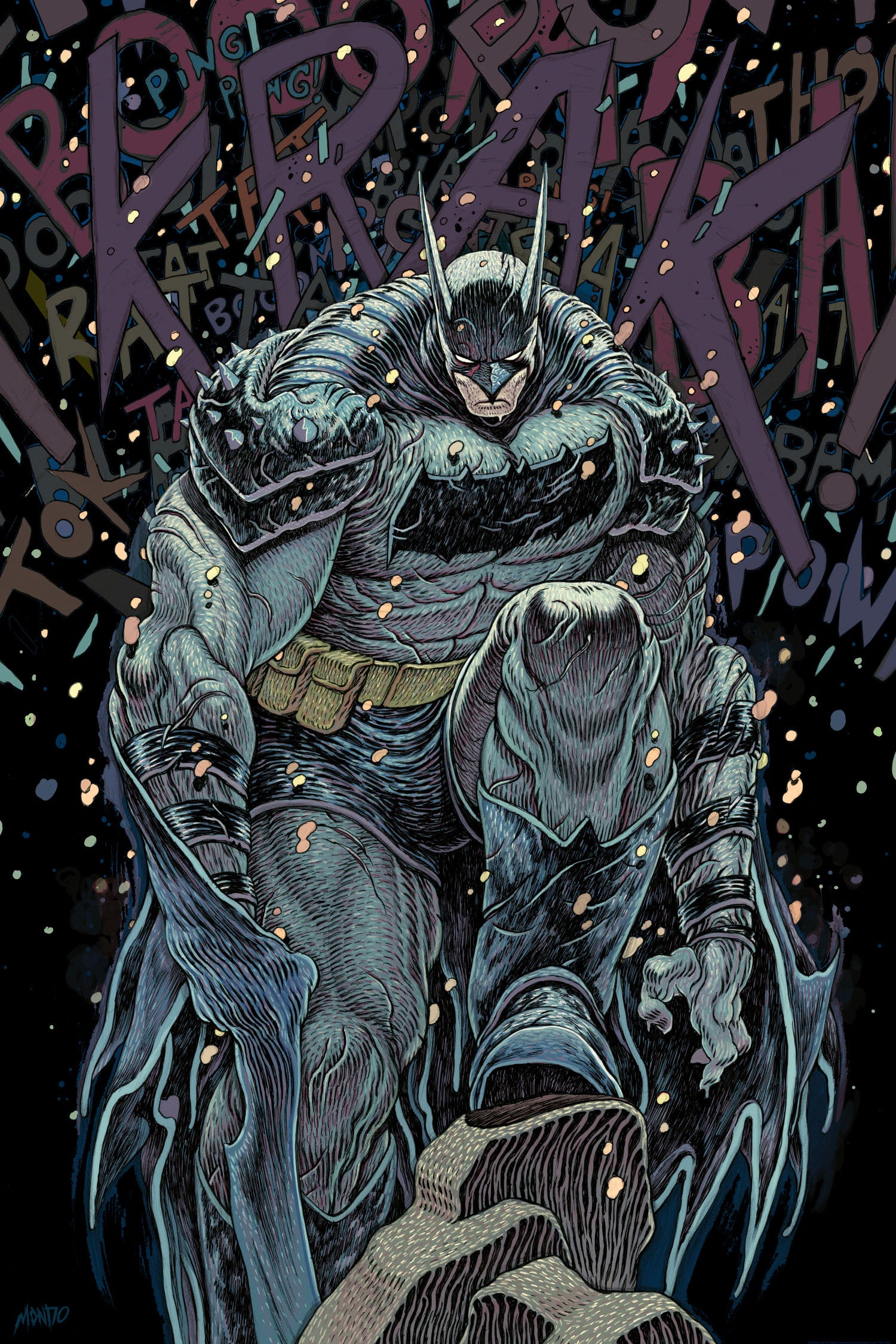 Absolute Batman Model Absolute Batman #1 Poster – Mondo
