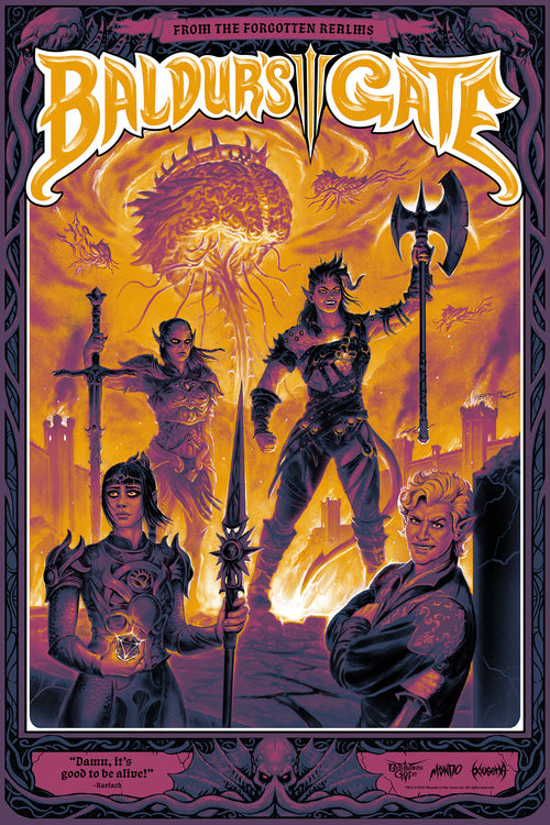 Baldur's Gate 3 Poster