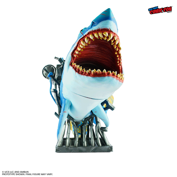 Jaws Soft Vinyl Figure - Underwater Variant – Mondo Jaws Soft Vinyl Figure - Underwater Variant – Mondo