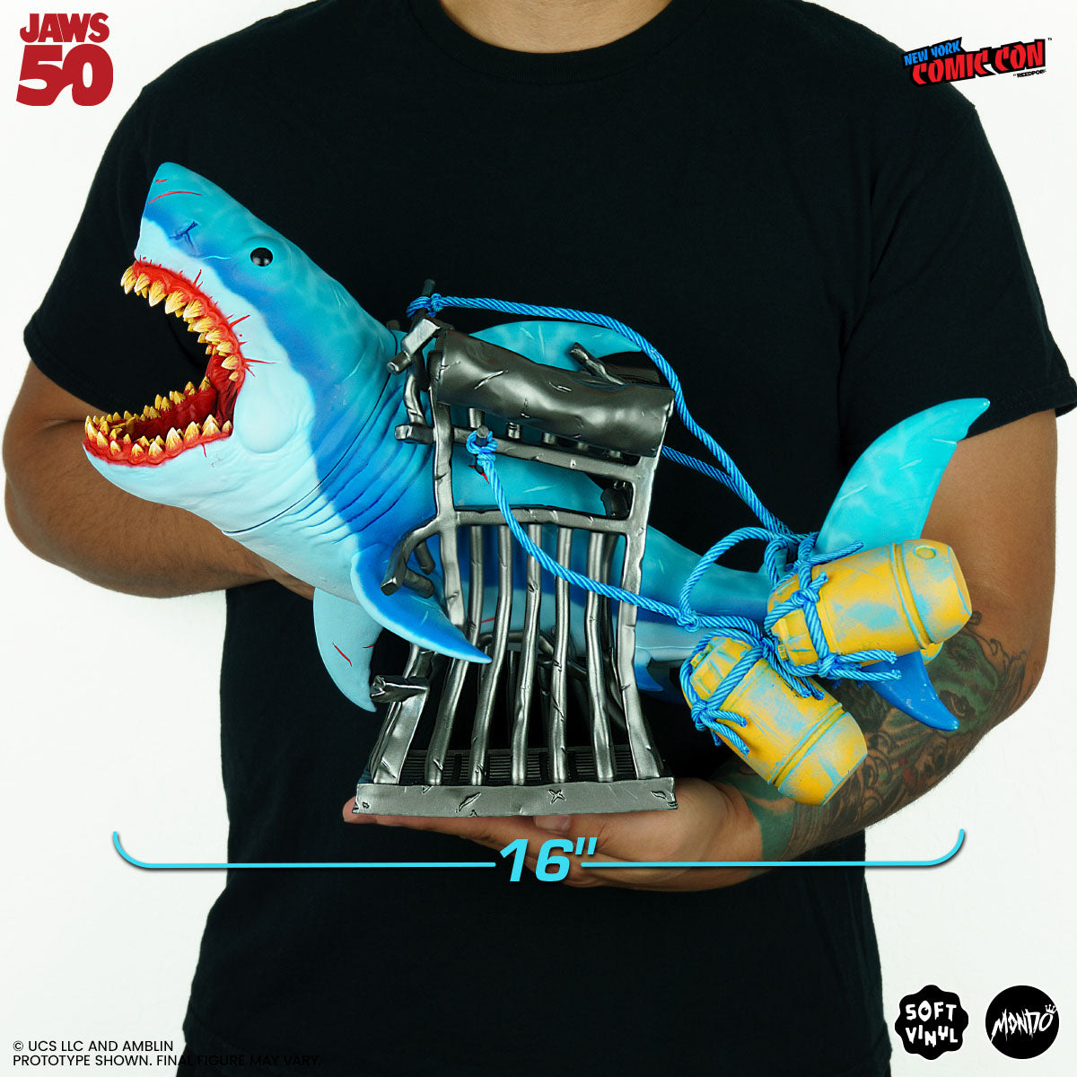 Jaws Soft Vinyl Figure - Underwater Variant – Mondo