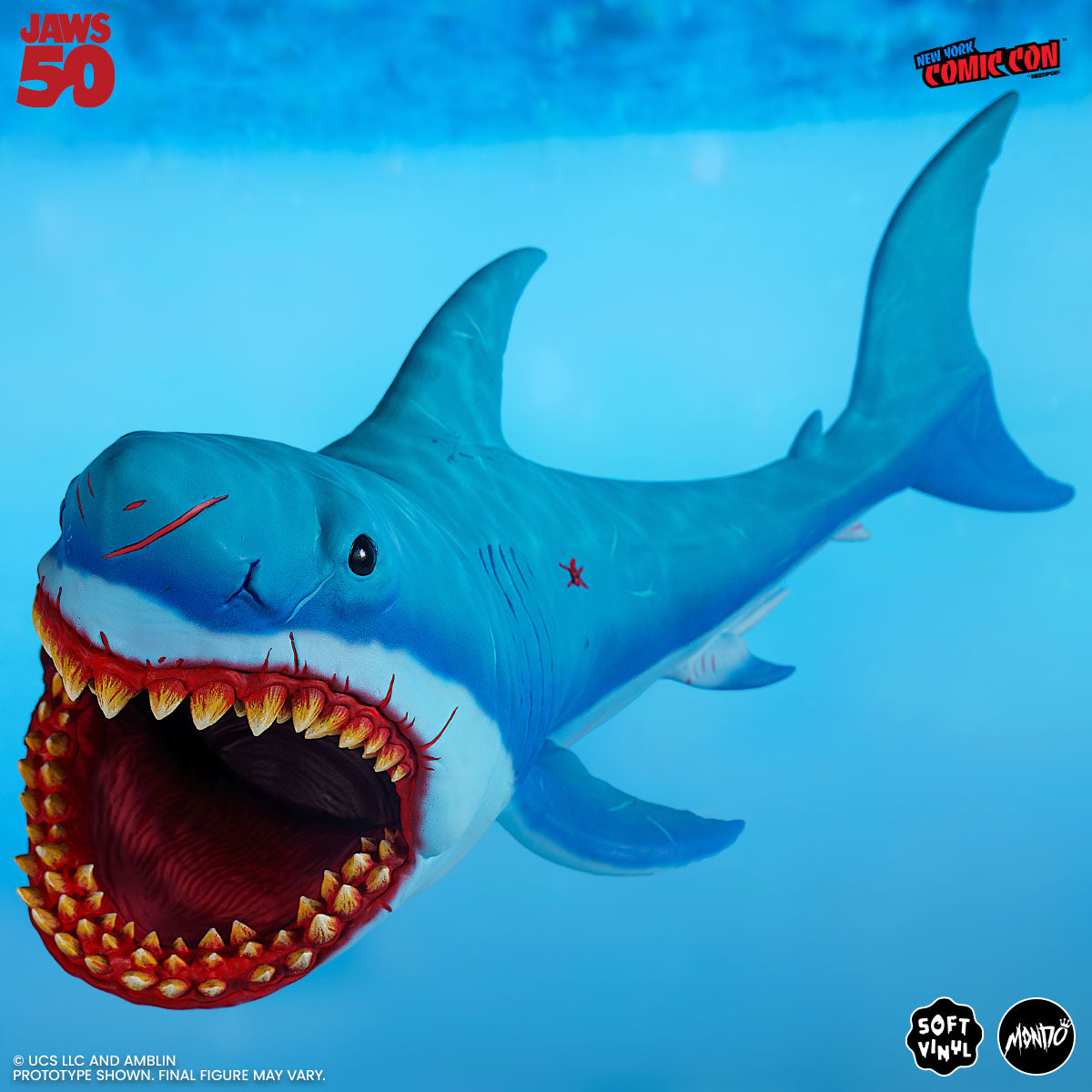 Jaws Soft Vinyl Figure - Underwater Variant – Mondo