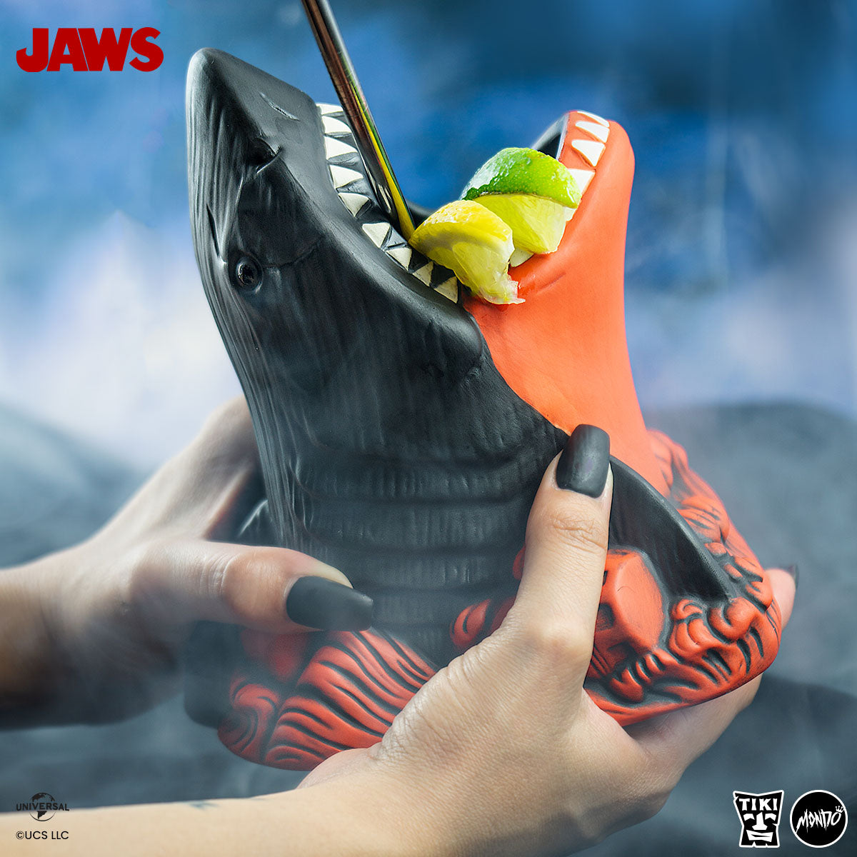 Jaws Tiki - Get Out of the Water Variant (Red/Black)