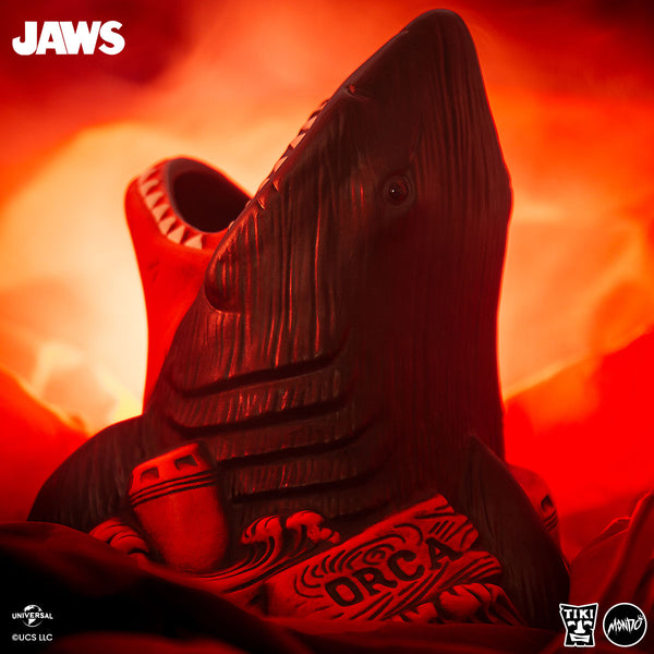 Jaws Tiki - Get Out of the Water Variant (Red/Black)