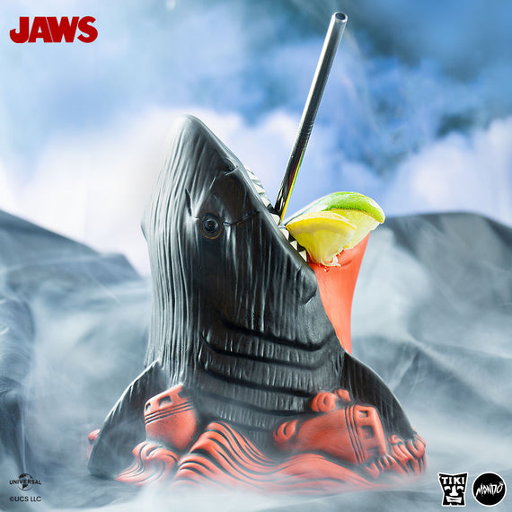 Jaws Tiki - Get Out of the Water Variant (Red/Black)
