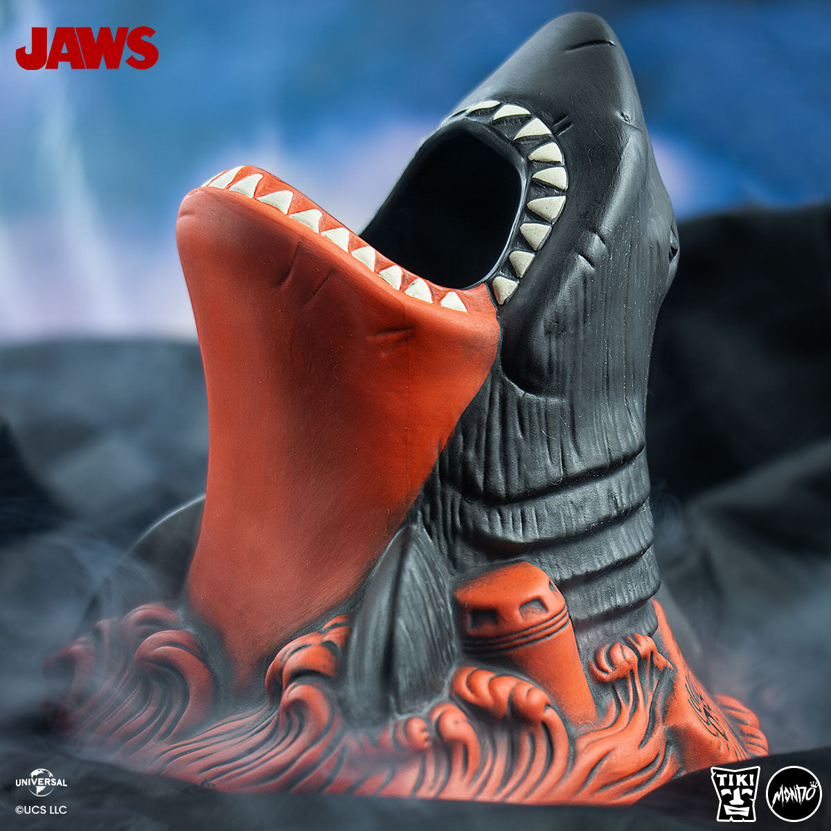 Jaws Tiki - Get Out of the Water Variant (Red/Black)