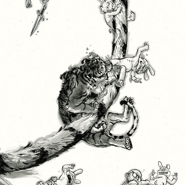 The Tiger's Hunt: An Approach Unveiled Poster