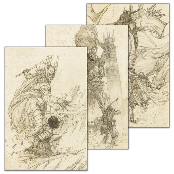 The Lord of the Rings Trilogy Variant Poster Bundle