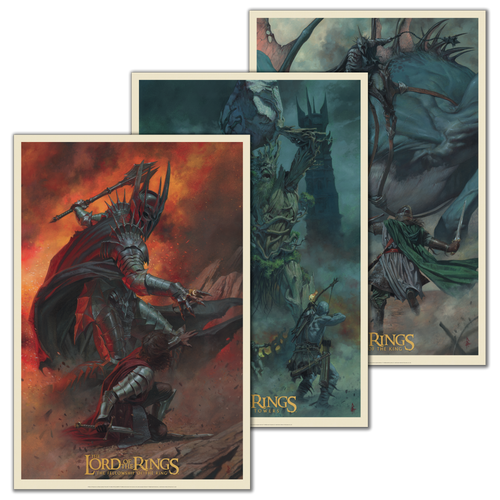 The Lord of the Rings Trilogy (Timed Edition) Poster Bundle