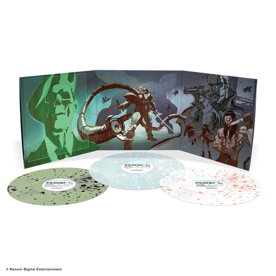 Metal Gear Solid 2: Sons of Liberty - Original Video Game Soundtrack 3XLP