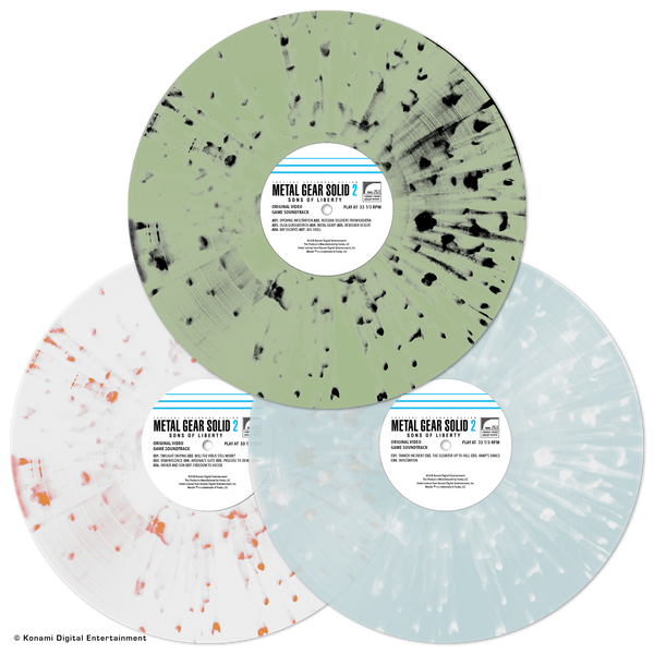 Metal Gear Solid 2: Sons of Liberty - Original Video Game Soundtrack 3XLP