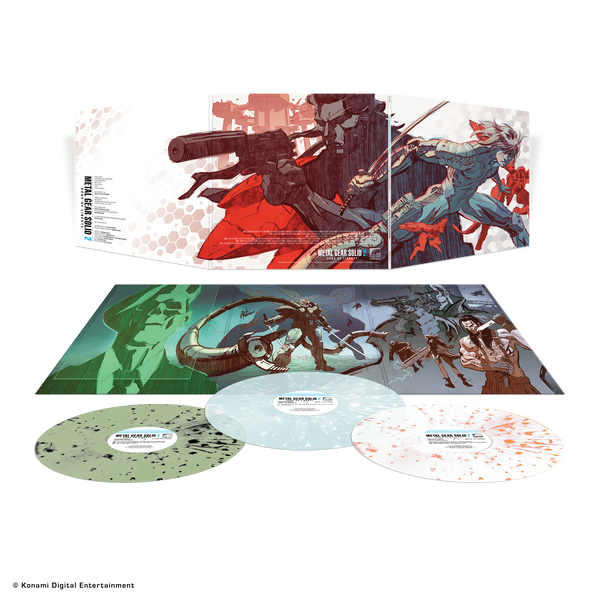 Metal Gear Solid 2: Sons of Liberty - Original Video Game Soundtrack 3XLP