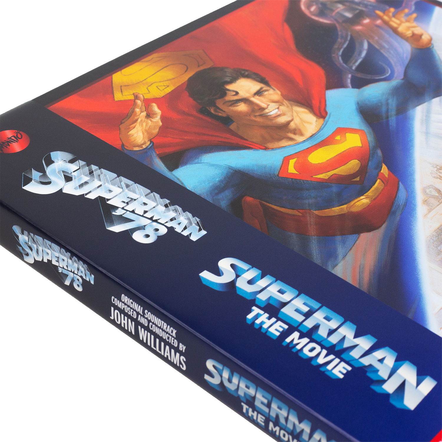 Superman: The Movie 2XLP & Graphic Novel Box Set – Mondo Superman: The Movie 2XLP & Graphic Novel Box Set – Mondo
