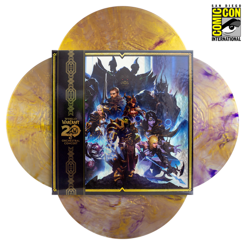 World of Warcraft: 20 Years of Music 4XLP (SDCC Exclusive Gold)